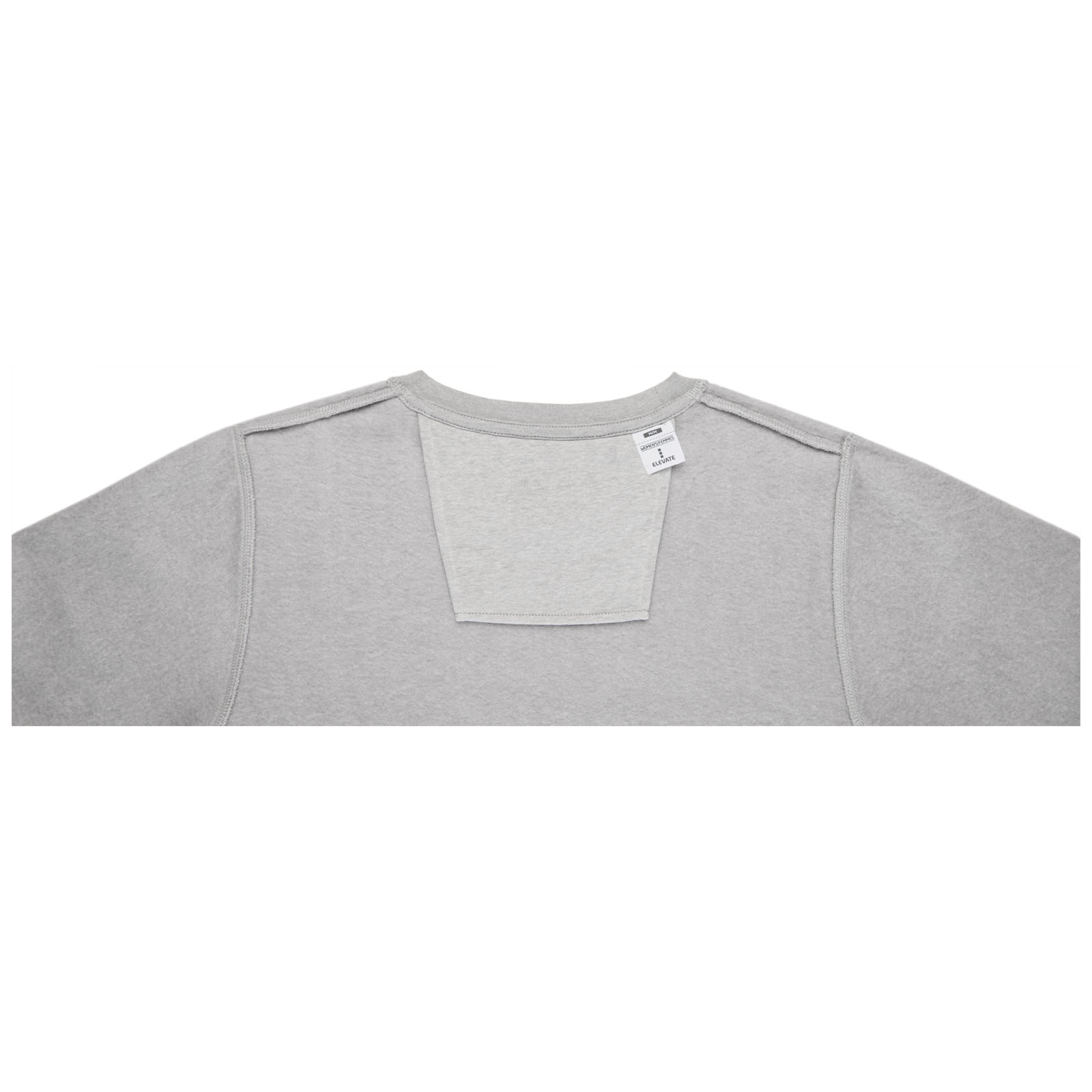 Zenon Damenpullover mit Rundhalsausschnitt heather grau