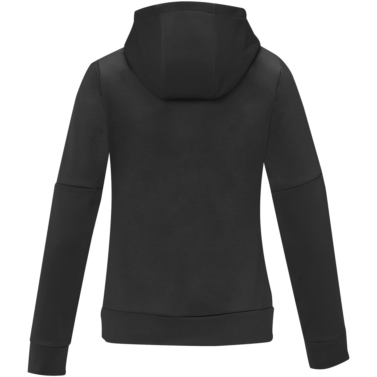 Sayan Kapuzenpullover mit halbem Reißverschluss für Damen schwarz