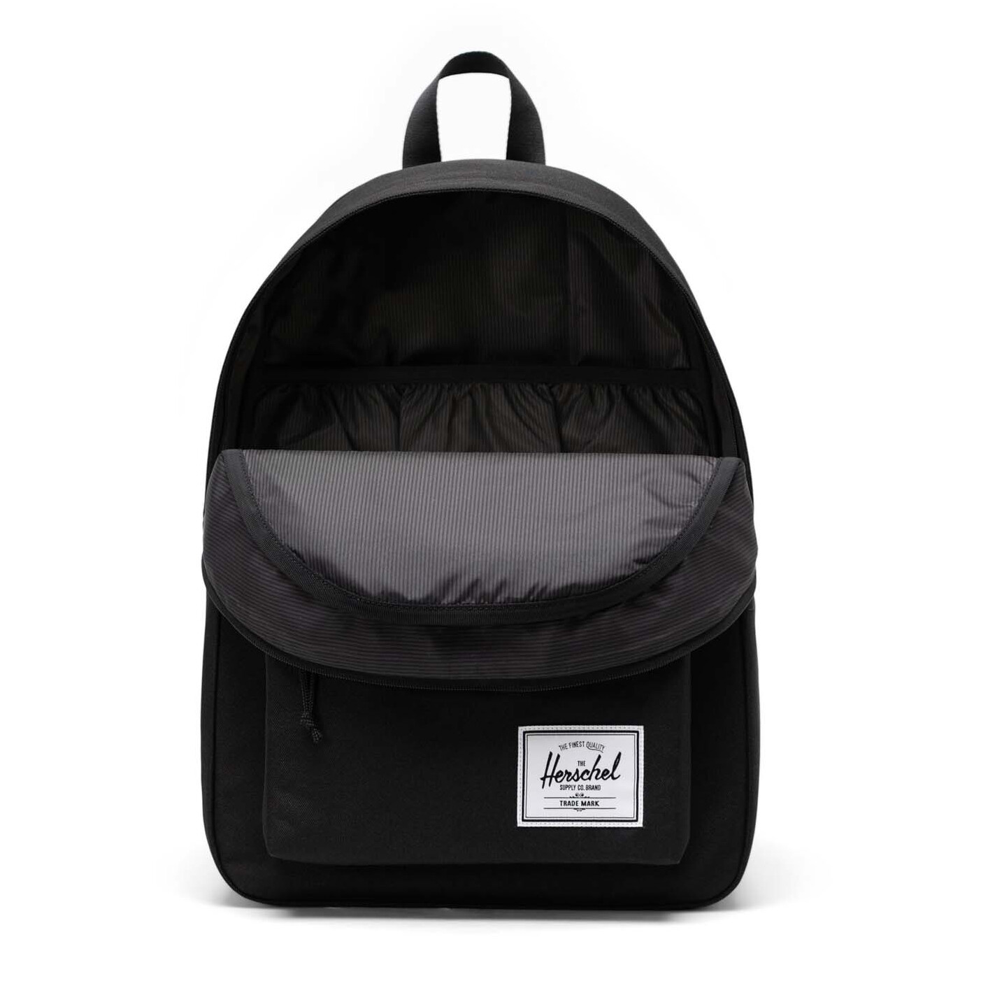 Herschel Classic™ recycelter Laptop-Rucksack 26 L schwarz