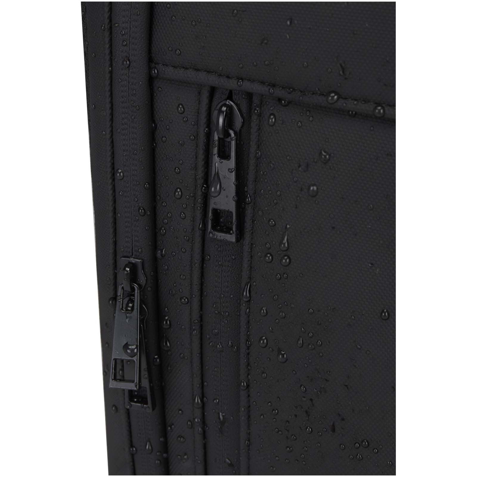 SMART 15" GRS Laptop-Rucksack aus recyceltem Material, 18 l schwarz
