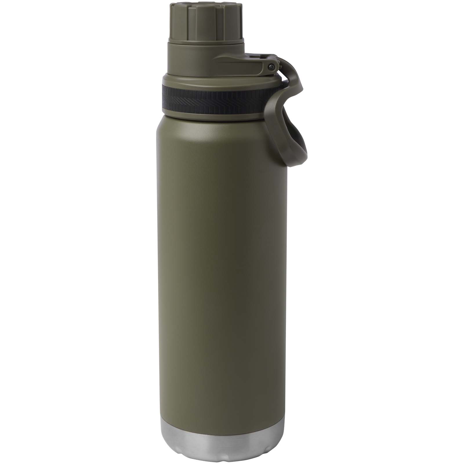 Fortis 700 ml RCS-zertifizierte Kupfer-Vakuum Isolierflasche aus recyceltem Edelstahl (Kohlensäure geeignet) waldgrün