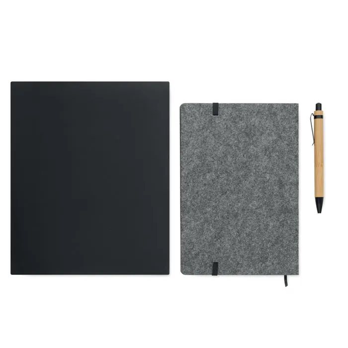 DIN A5 RPET Notizbuch-Set