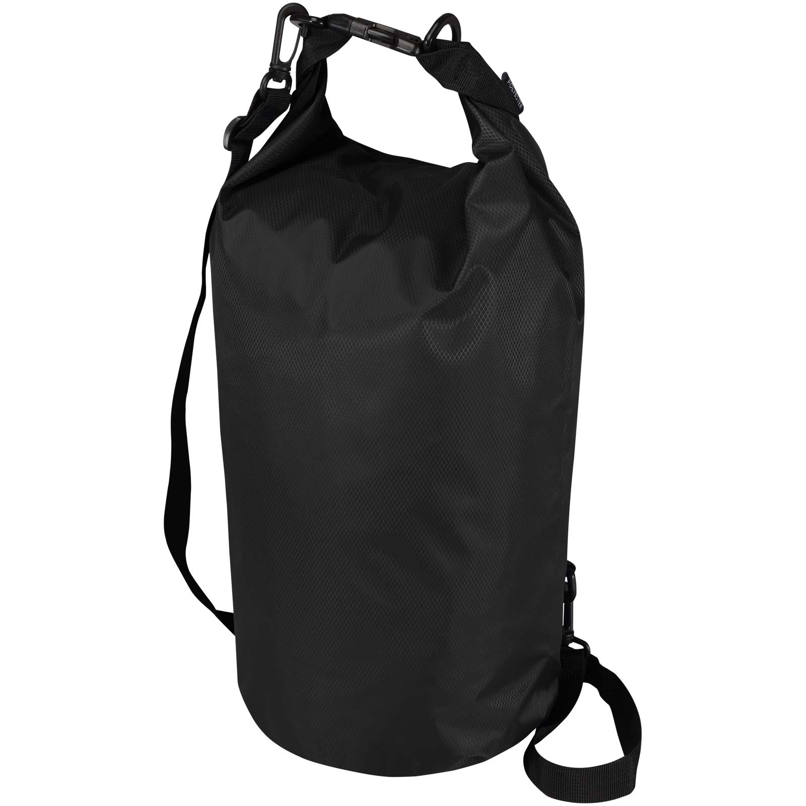 Camper recycelte, wasserdichte Reisetasche, 10 l schwarz