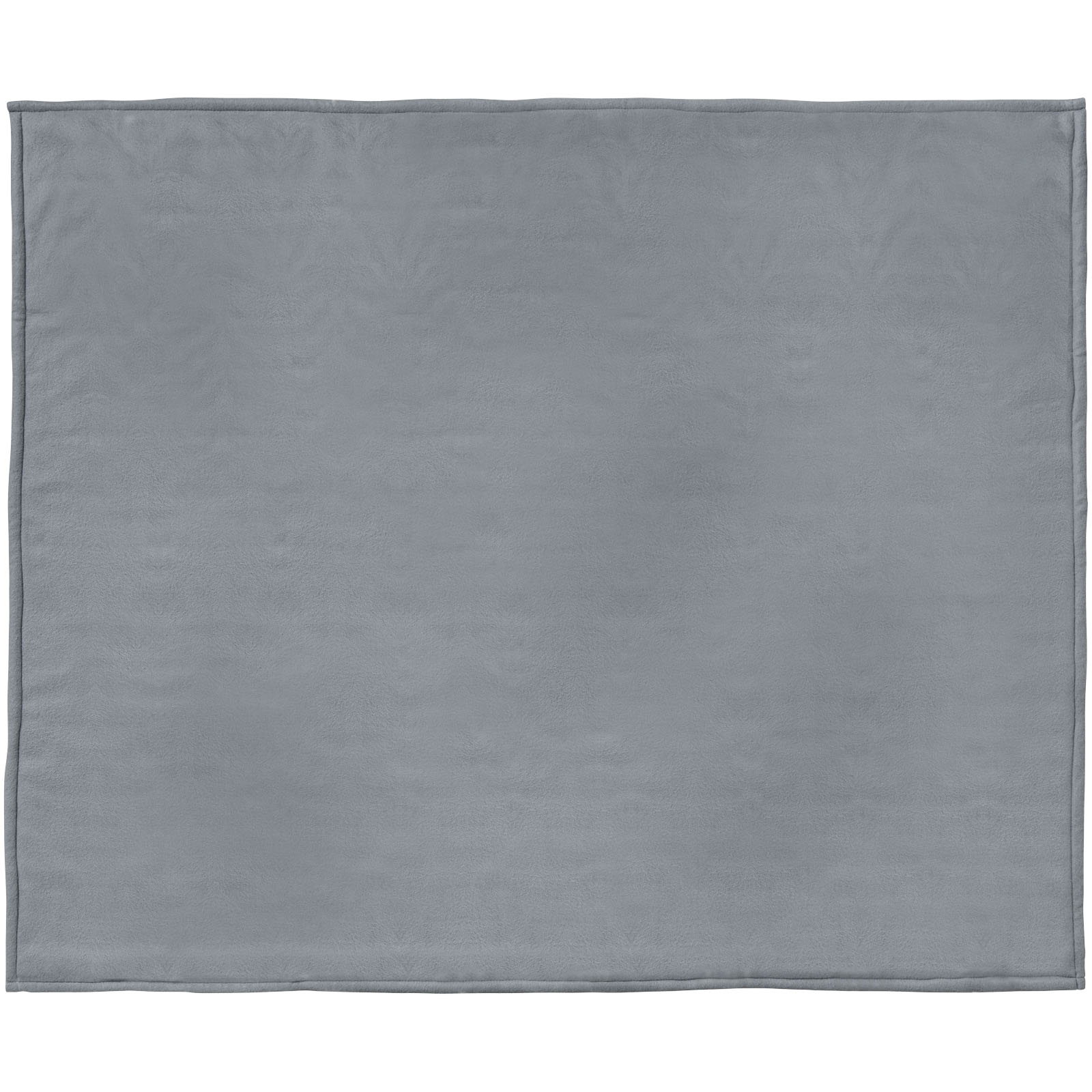 Springwood Decke aus weichem Fleece und Sherpa-Plaid grau, offwhite