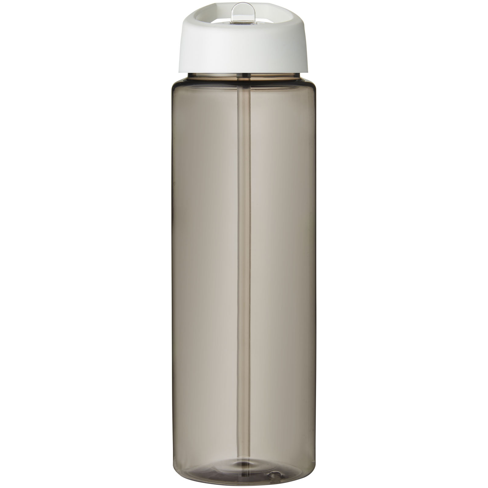 H2O Active® Vibe 850 ml Sportflasche mit Ausgussdeckel kohle, weiss