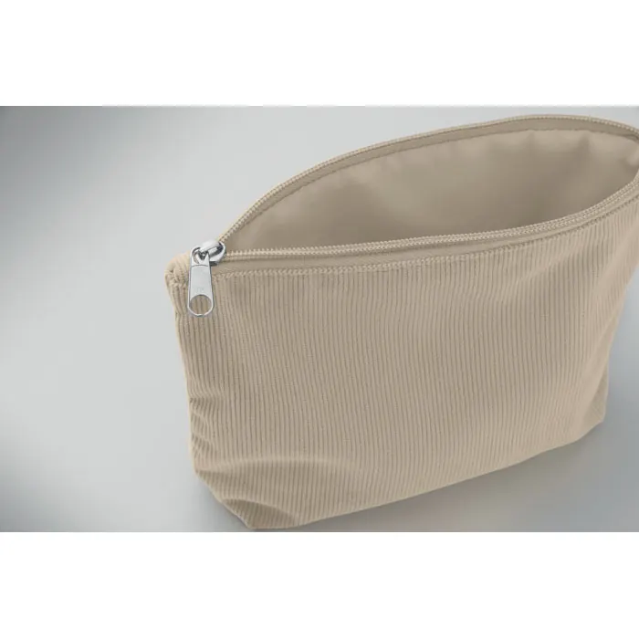 Kosmetiktasche Kord-Polyester