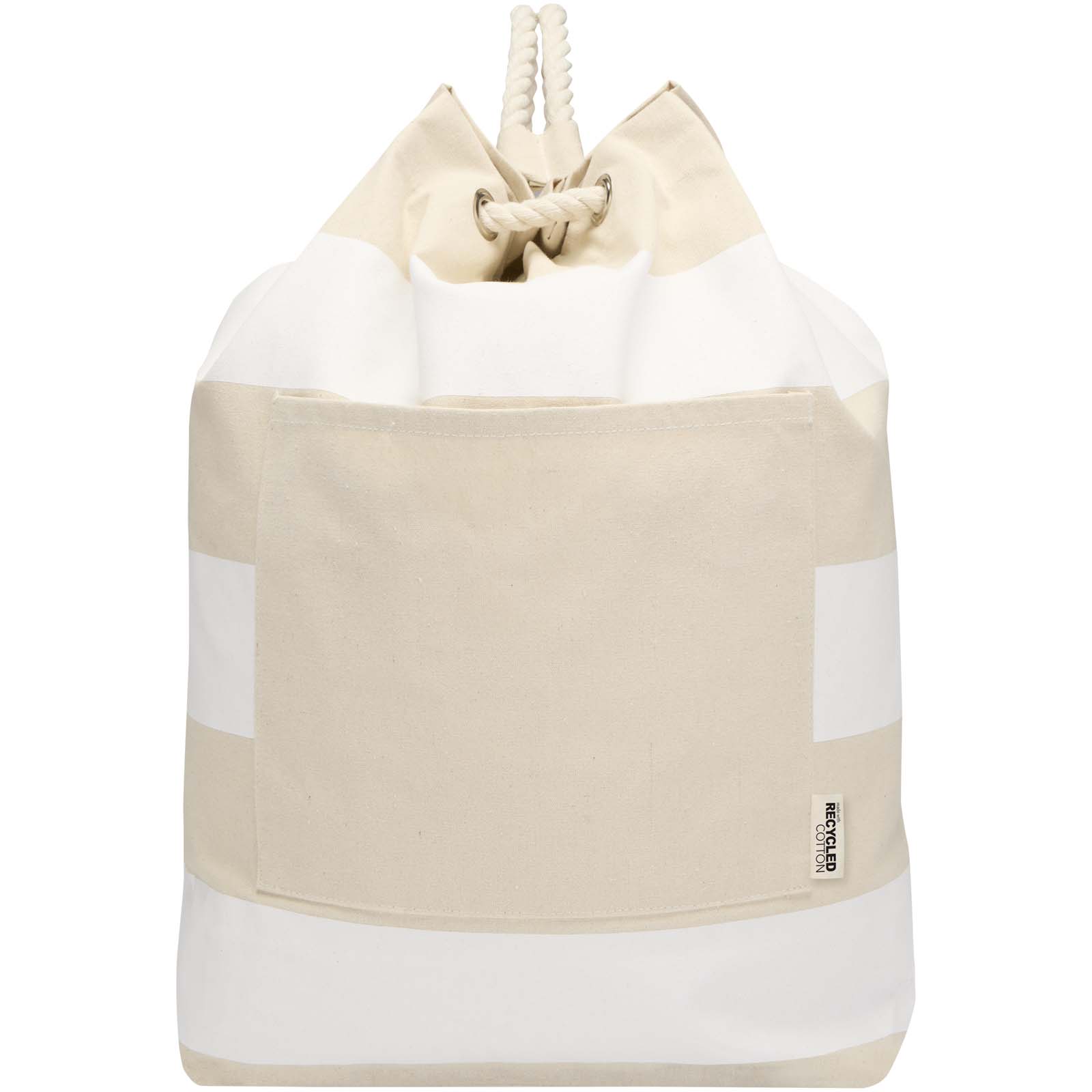Florida 270 g/m² GRS-zertifizierter Seesack aus Recyclingmaterial, 15 l weiss