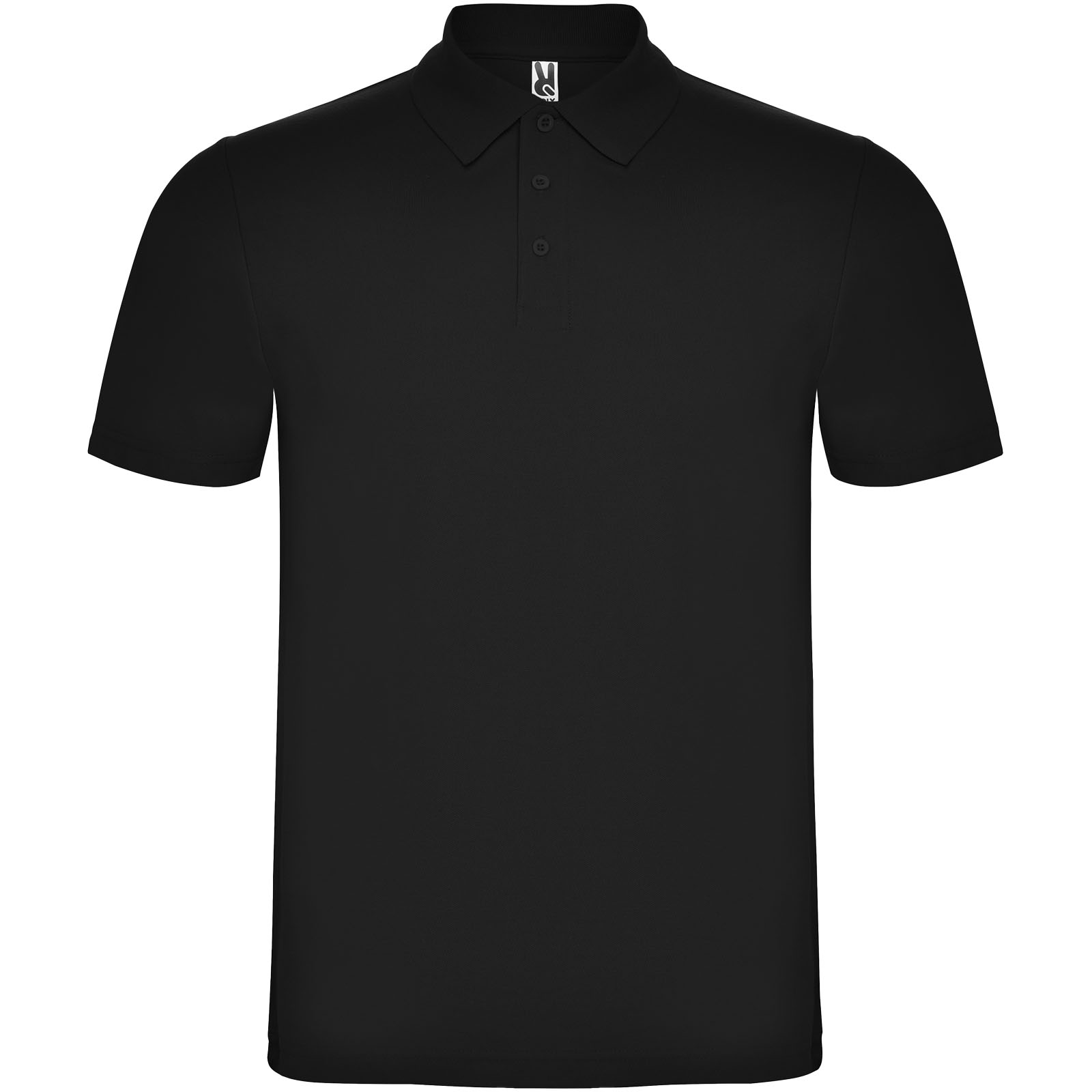 Austral 180 g/m² Poloshirt Unisex schwarz