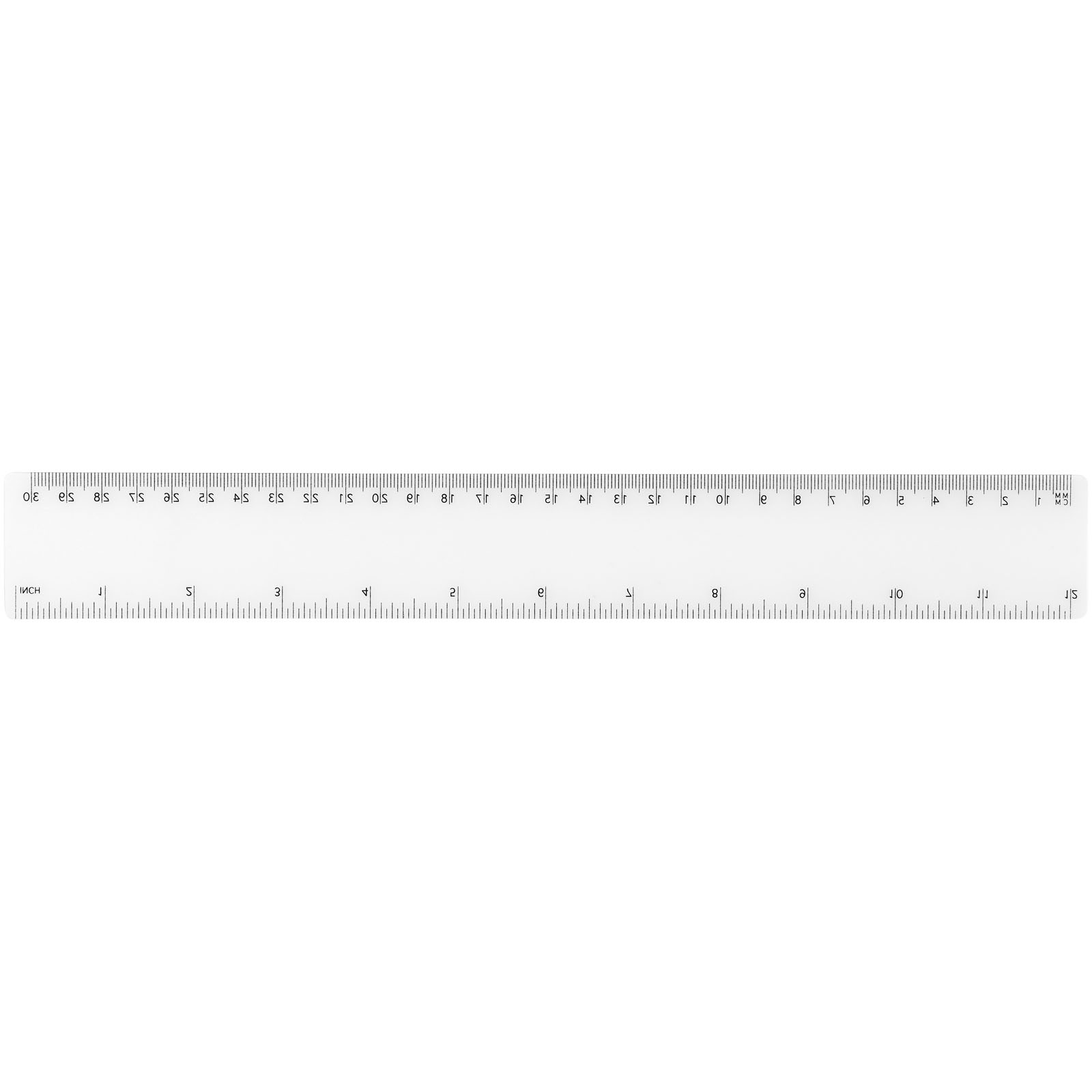 Rothko 30 cm Kunststofflineal transparent