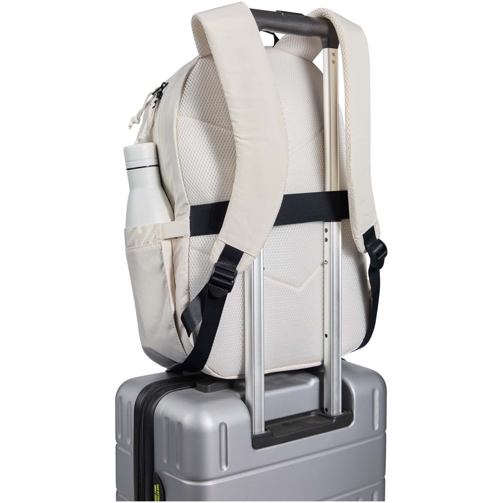 Puffer 15,6" GRS recycelter Laptoprucksack 18L sandstone