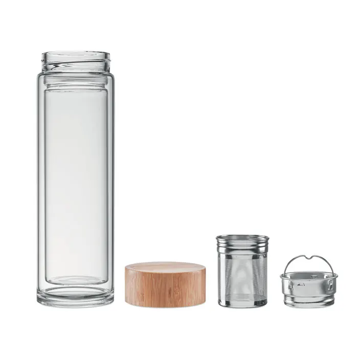 Doppelwandige Trinkflasche 420ml