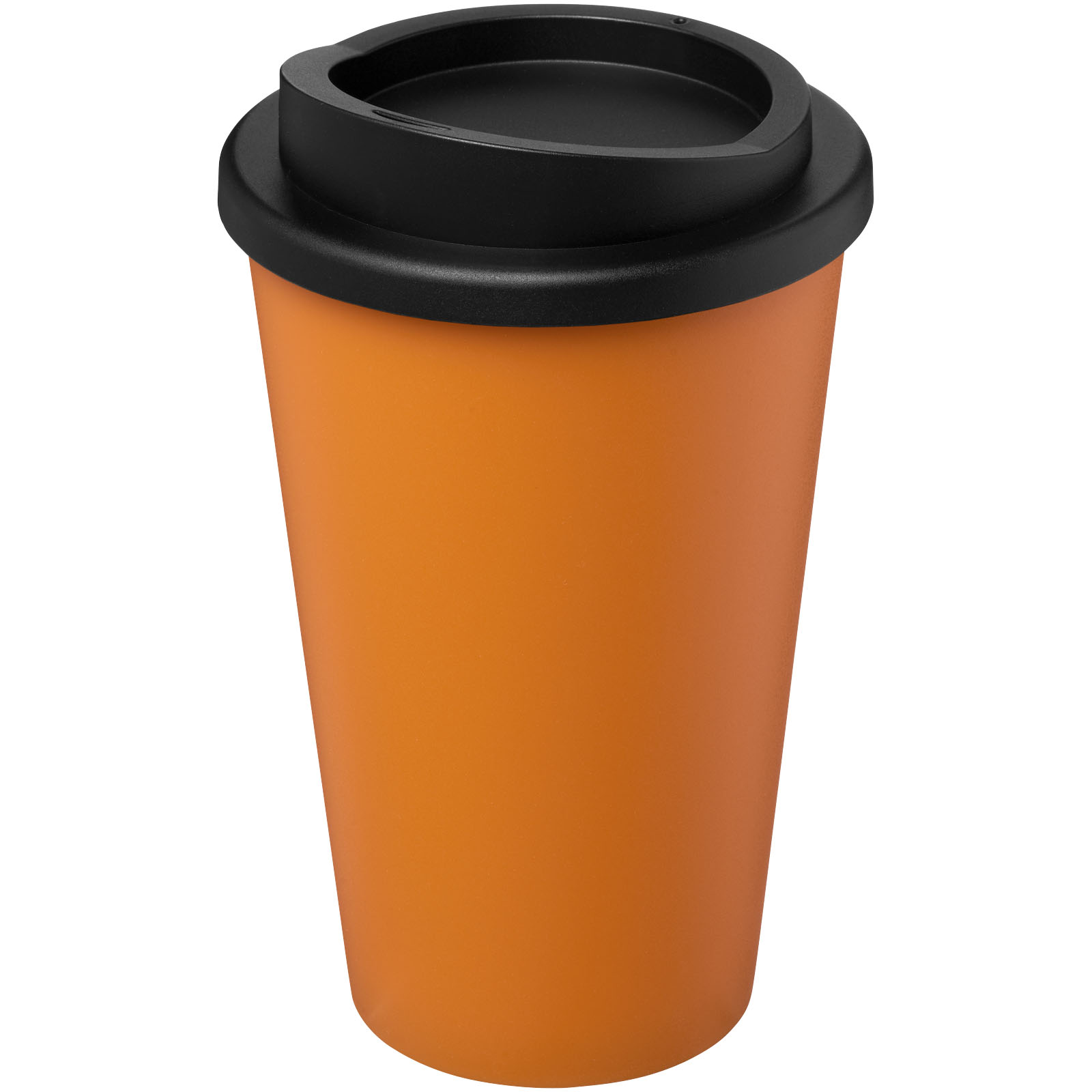 Americano® recycelter isolierter 350 ml Becher orange, schwarz