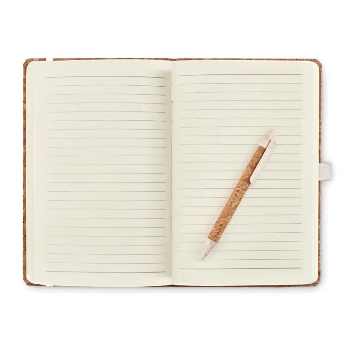 DIN A5 Notizbuch Kork