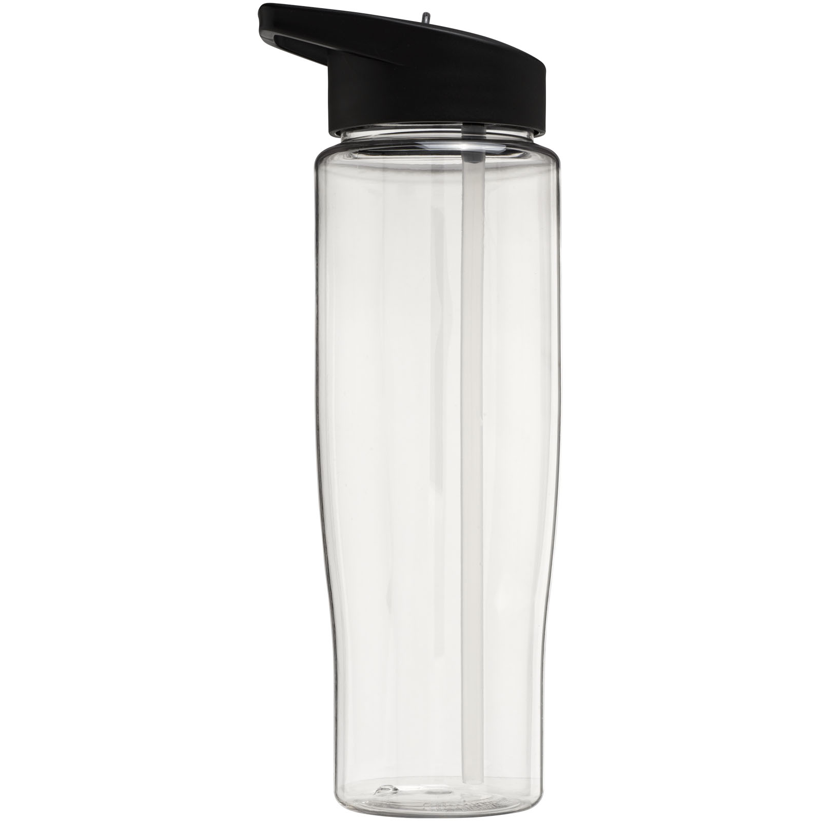 H2O Active® Tempo 700 ml Sportflasche mit Ausgussdeckel transparent, schwarz