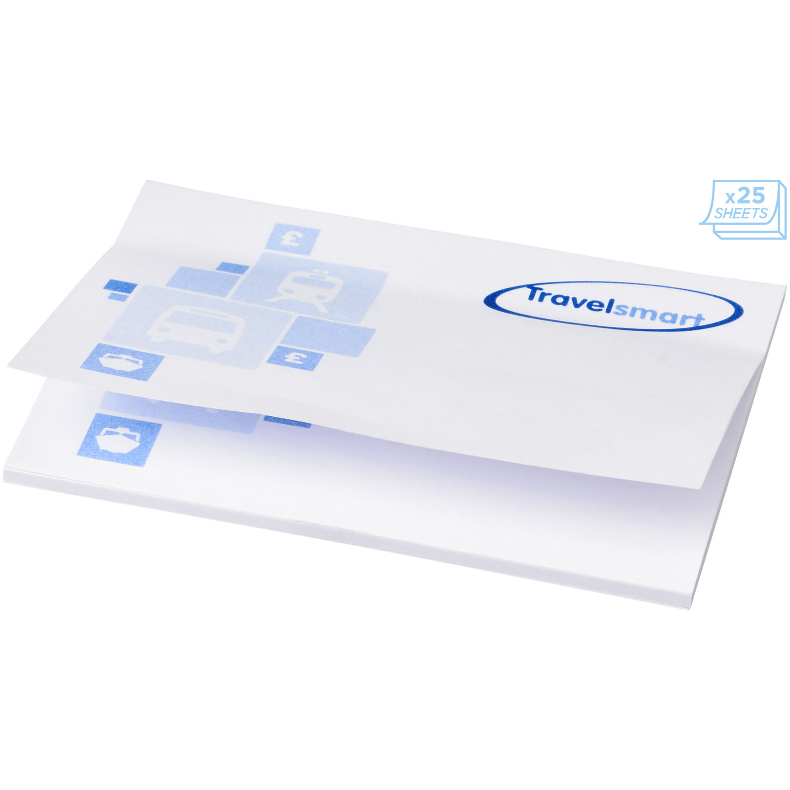 Sticky-Mate® Haftnotizen 100 x 75 mm weiss