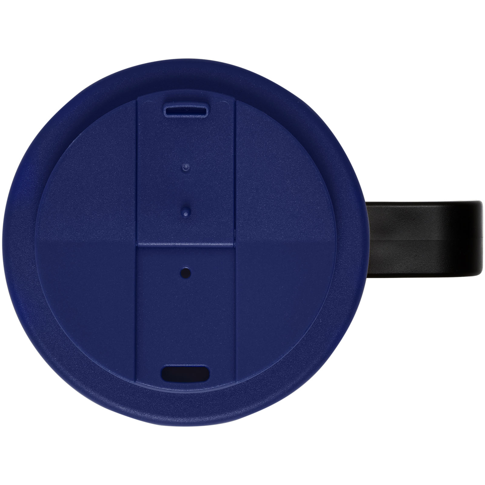 Brite-Ameriano® Grande 350 ml Isolierbecher mit auslaufsicherem Schraubverschluss schwarz, blau
