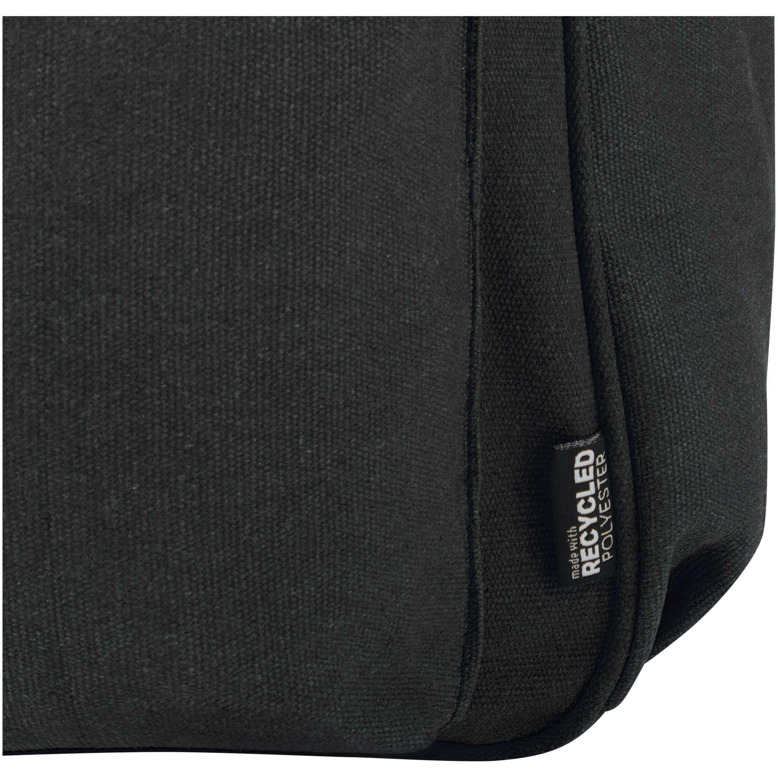 Recanvas 15,6” GRS recycelter City-Rucksack 16L schwarz