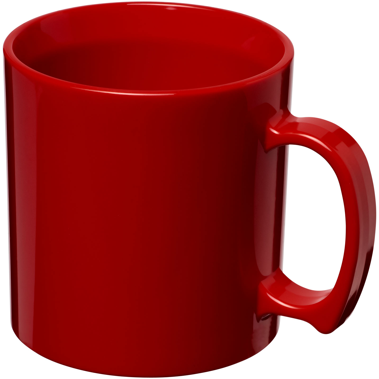 Standard 300 ml Kunststoffbecher rot