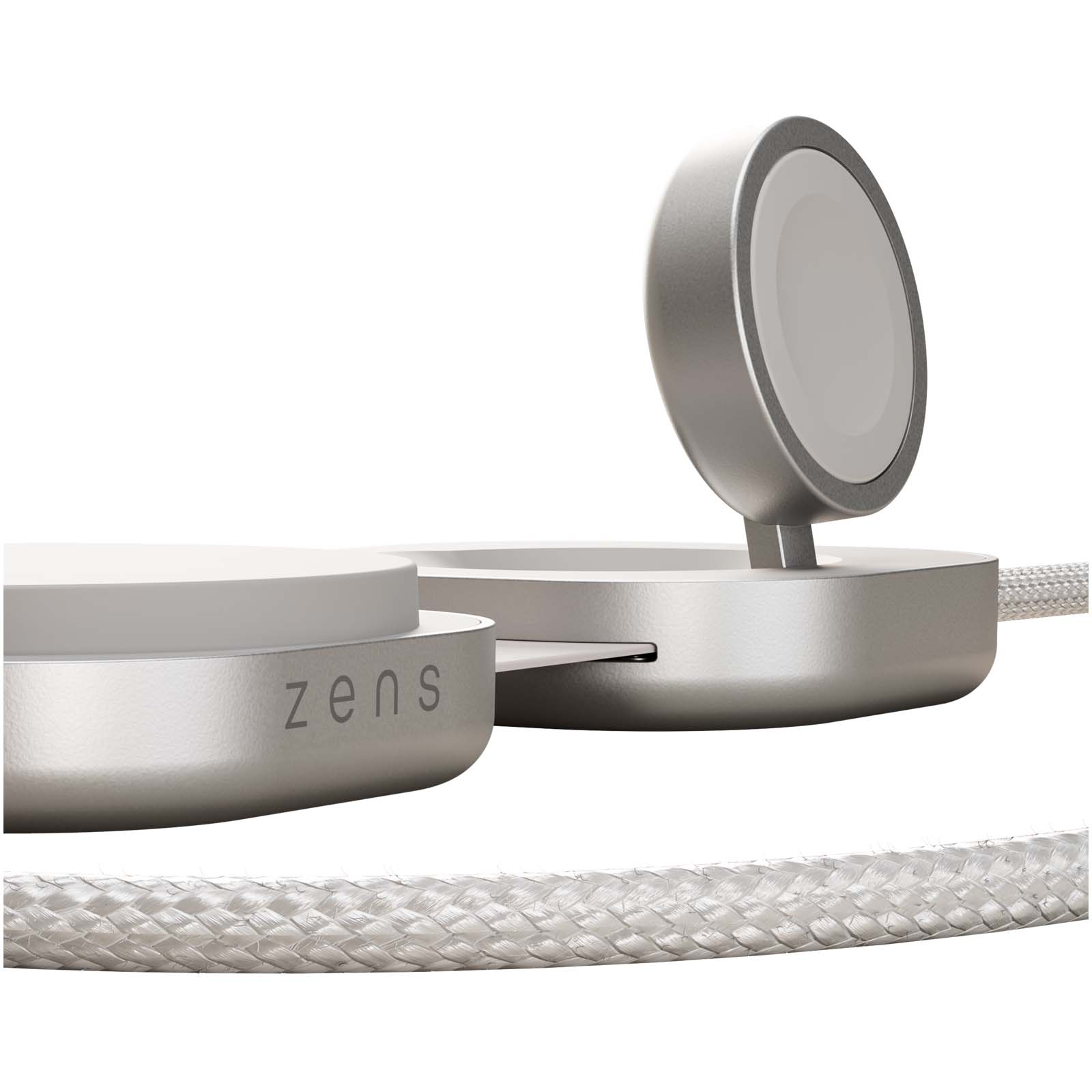 Zens Pro 3 140 W, USB-C, 3 in 1 Ladekabel weiss