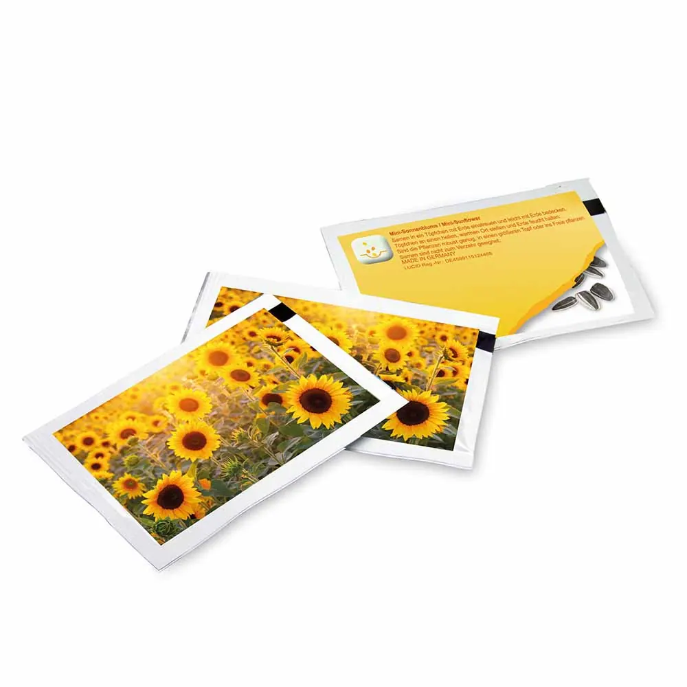 Samen-Briefchen - Standardmotiv - Sonnenblume - Sonnenblume