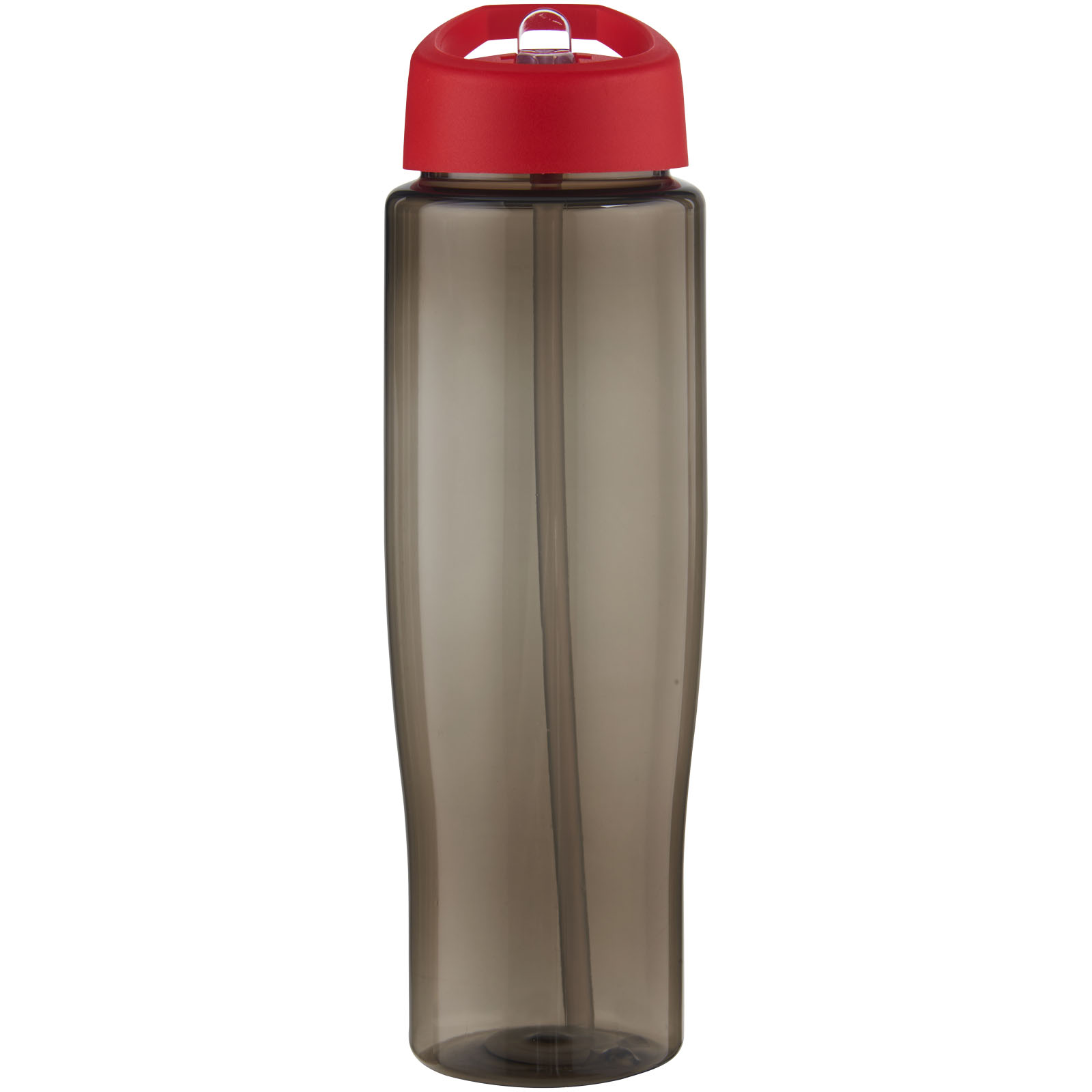 H2O Active® Eco Tempo 700 ml Sportflasche mit Ausgussdeckel rot, kohle