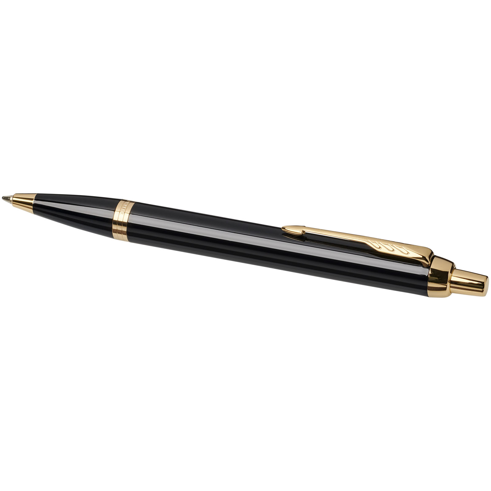 Parker IM Kugelschreiber (blaue Mine) schwarz, gold