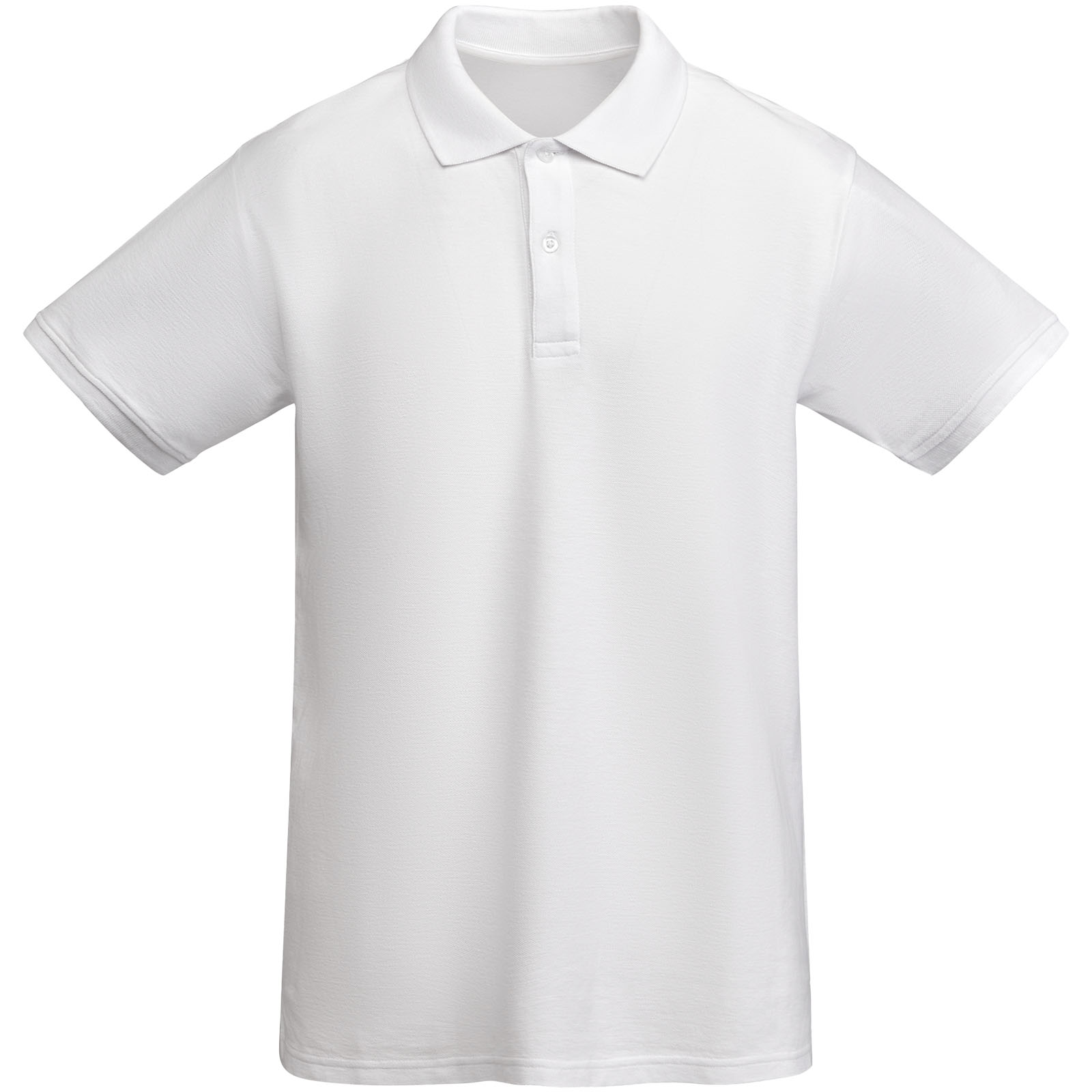Prince 210 g/m² Poloshirt aus Bio-Baumwolle für Herren weiss