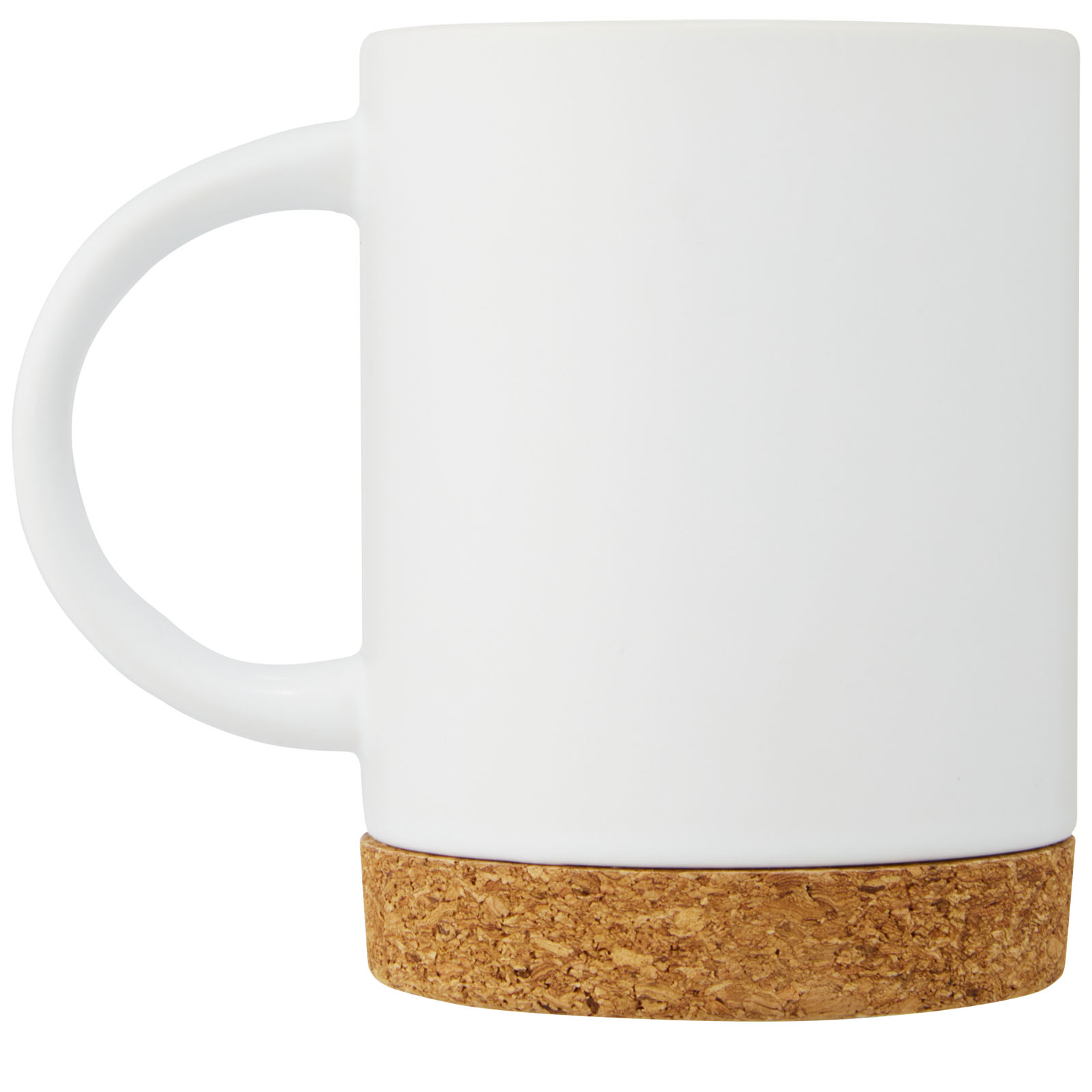 Neiva 425 ml Keramiktasse mit Korkboden weiss