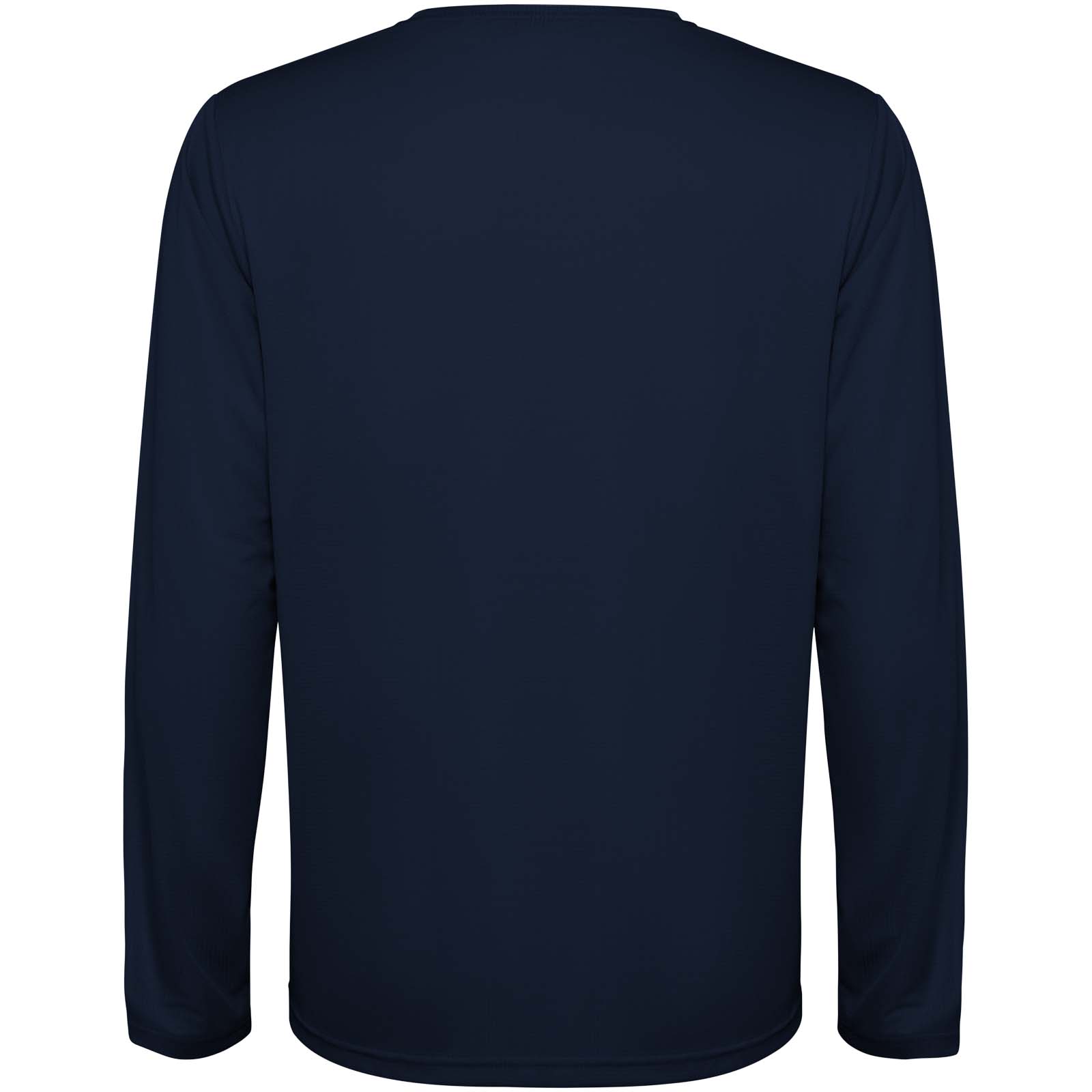 Estoril 125 g/m² Langarm-Shirt für Kinder marineblau