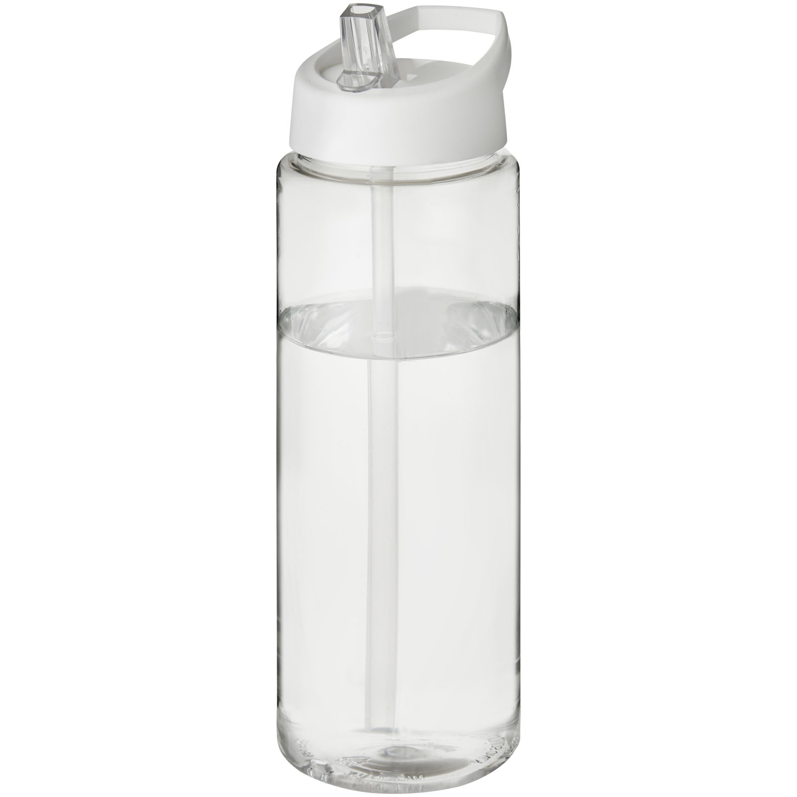H2O Active® Vibe 850 ml Sportflasche mit Ausgussdeckel transparent, weiss