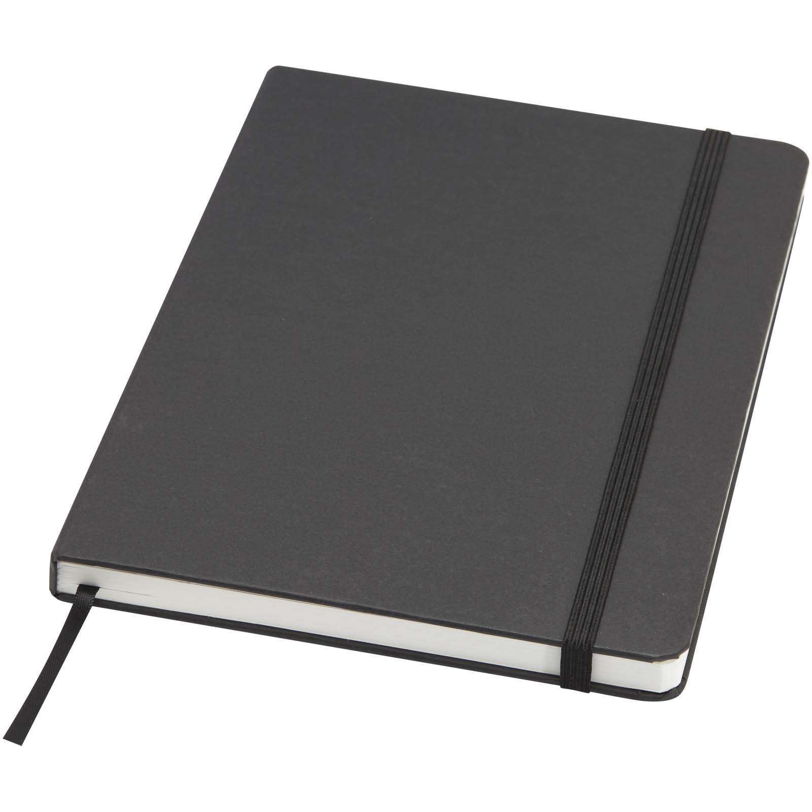 Holm A5 Notizbuch aus Steinpapier, liniert schwarz