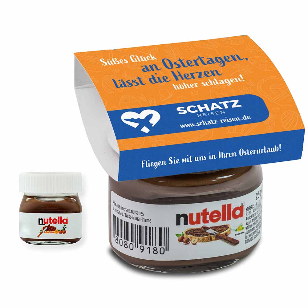 Nutella Mini-Genuss - Ostern - mit Digitaldruck
