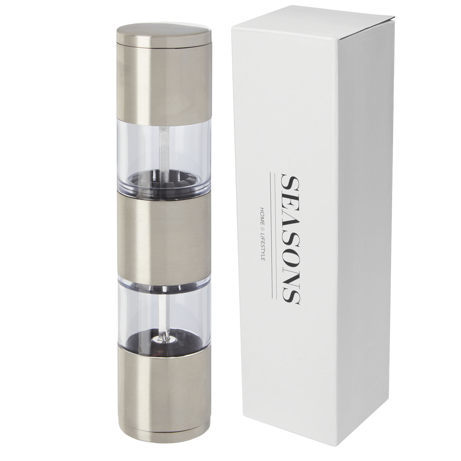 Auro Salz- und Pfeffermühle silber