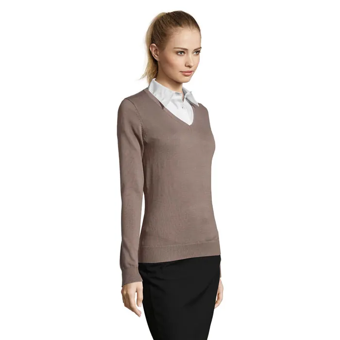 Damen-Pullover mit V-Ausschnitt Galaxy