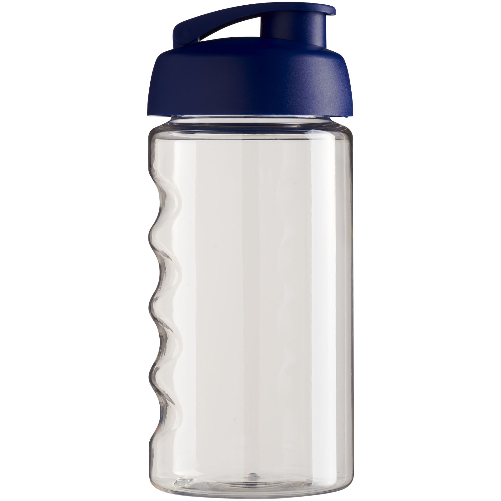 H2O Active® Bop 500 ml Sportflasche mit Klappdeckel transparent, blau