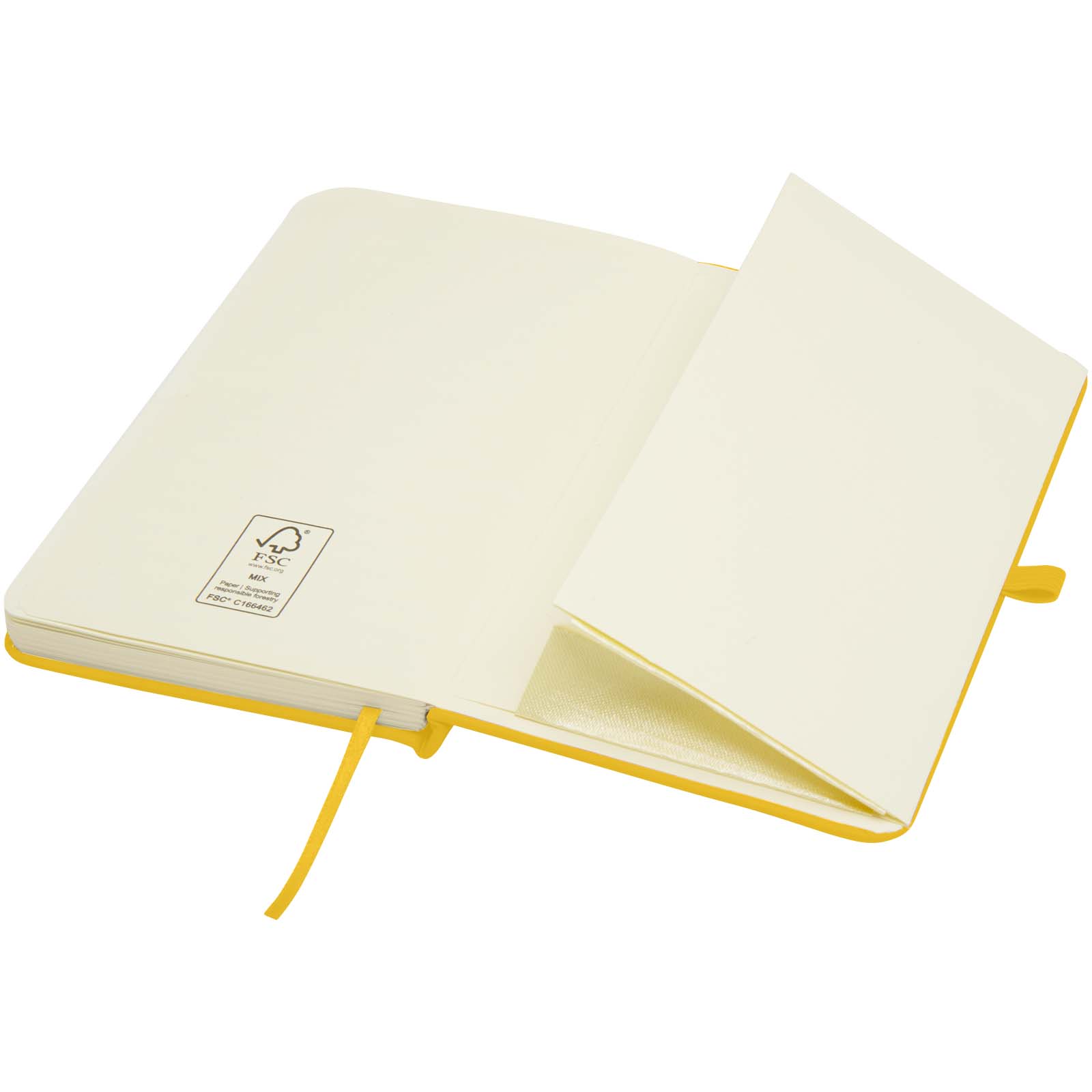 Spectrum Plus A6 Hardcover Notizbuch gelb