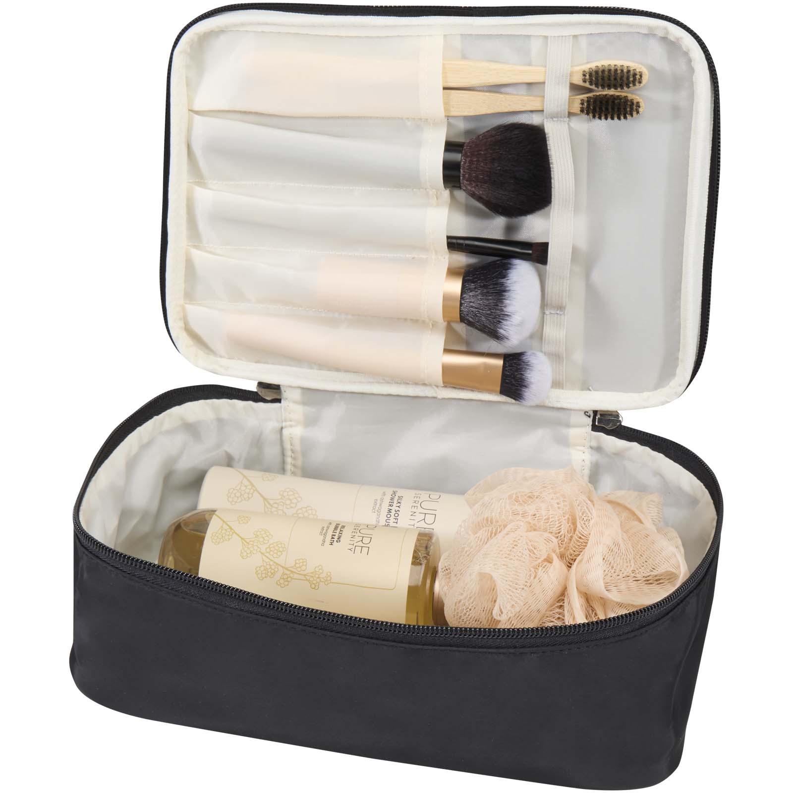 Muse GRS RPET Make-up Organiser schwarz
