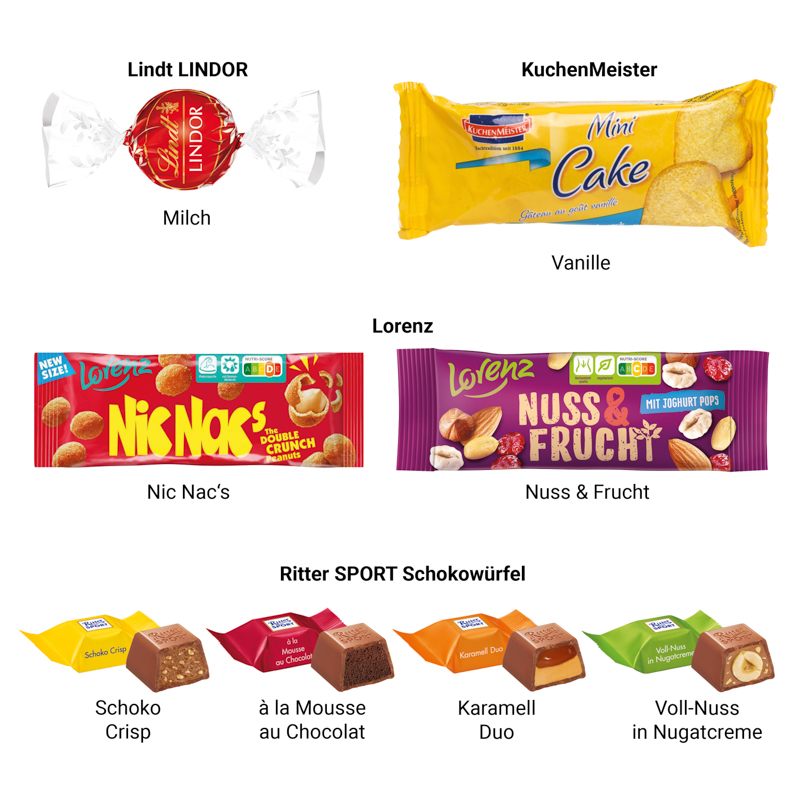 3D-Präsent LKW, Lorenz Nic Nac's Erdnüsse