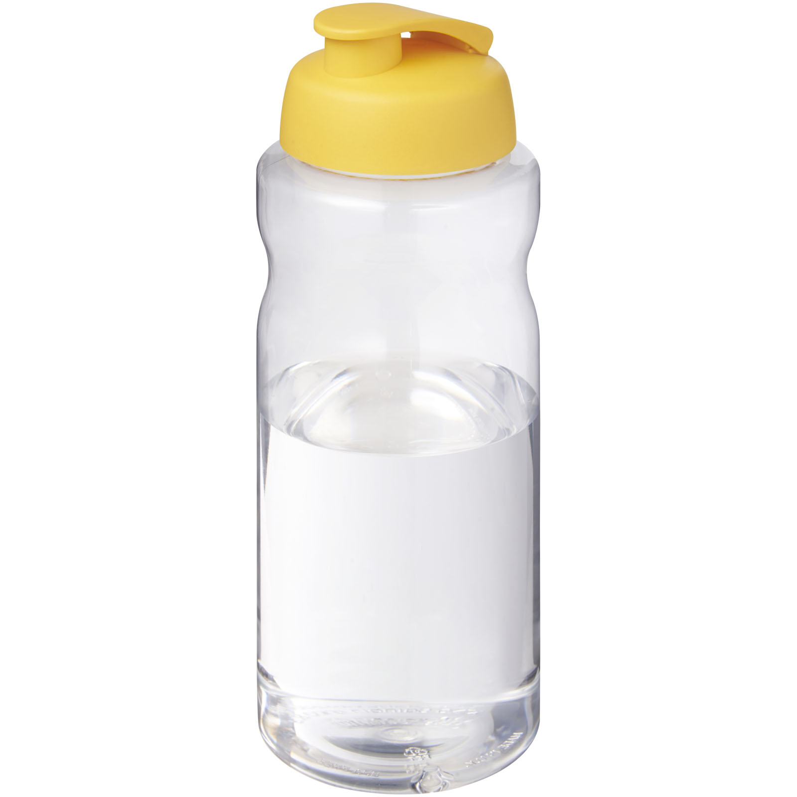 H2O Active® Big Base 1L Sportflasche mit Klappdeckel gelb