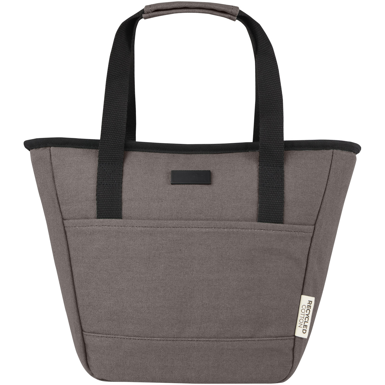 Joey GRS-recycelte Canvas Lunch Kühltasche 6 L für 9 Dosen grau