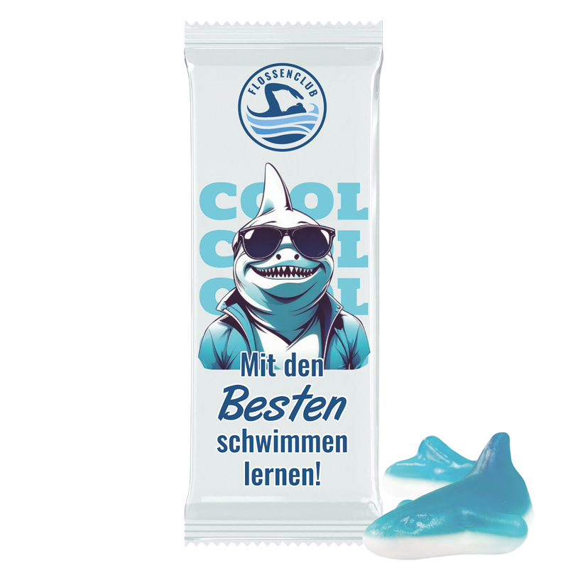 Trolli Fruchtgummi "Hai", Folie