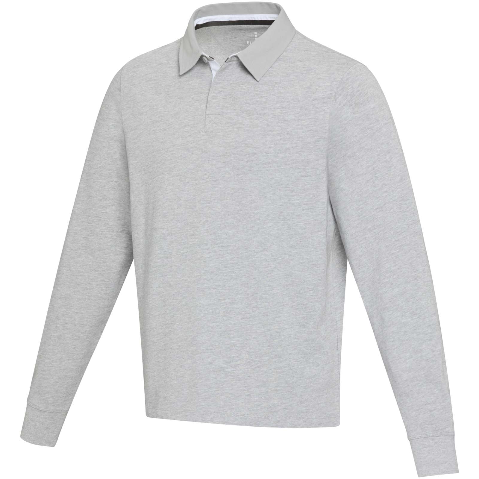 Clyde Rugby Polo Sweatshirt Unisex heather grau