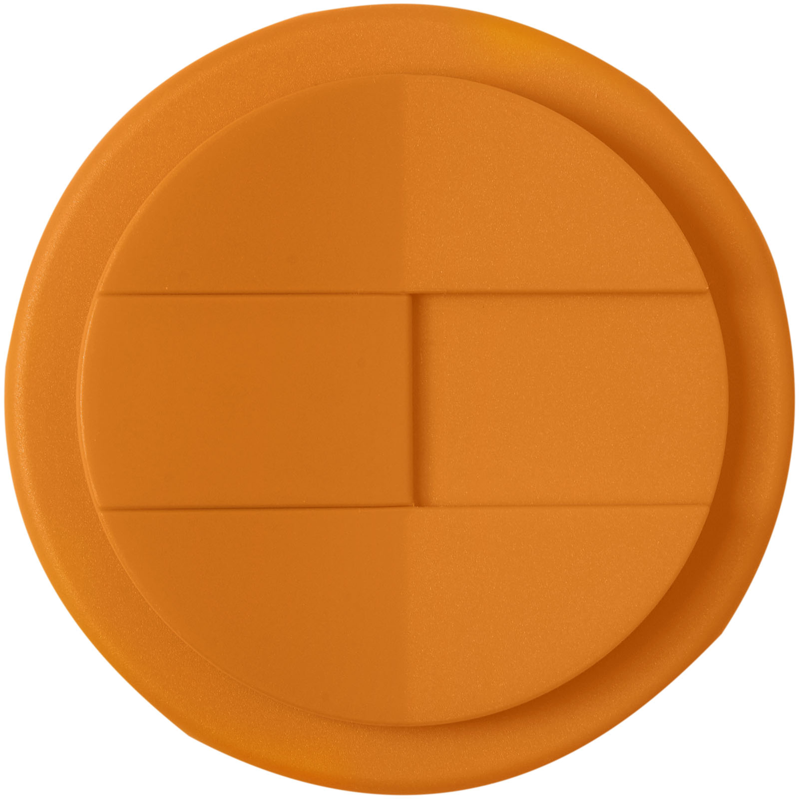 Brite-Americano® Eco 350 ml Isolierbecher mit auslaufsicherem Deckel orange