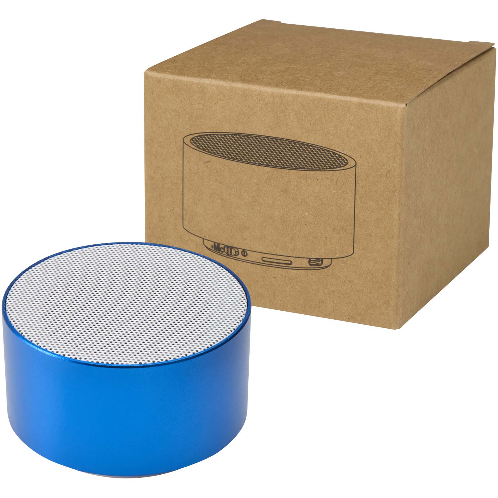 Ankaa 3 W Bluetooth® Lautsprecher aus recyceltem Aluminium royalblau