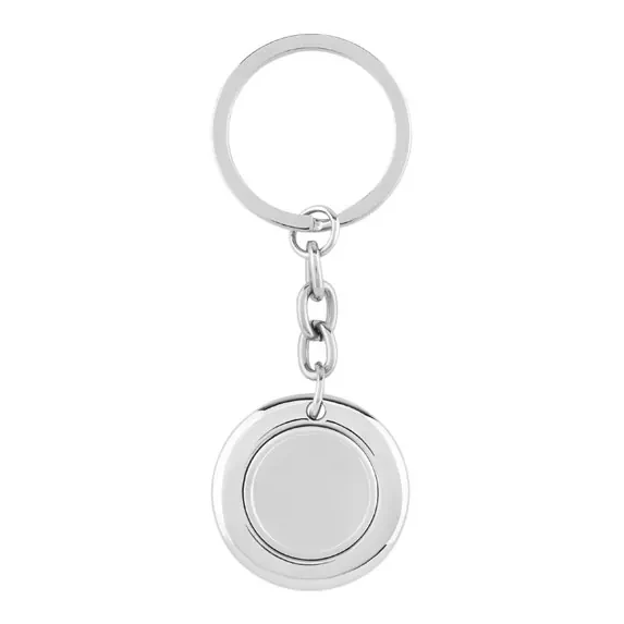 Schlüsselring mit Münzhalter