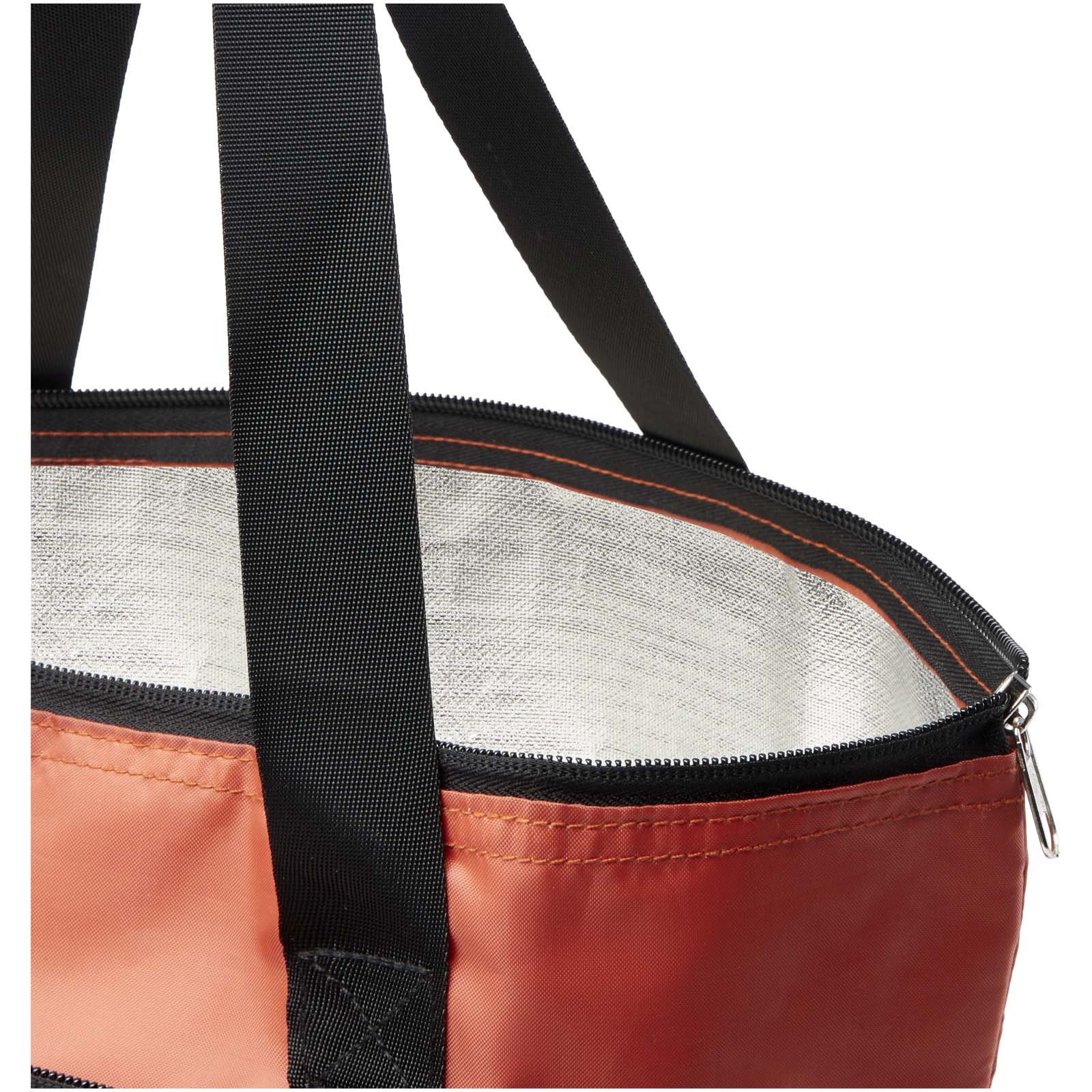 EcoFold faltbare RPET Kühltasche 15 L ziegelstein