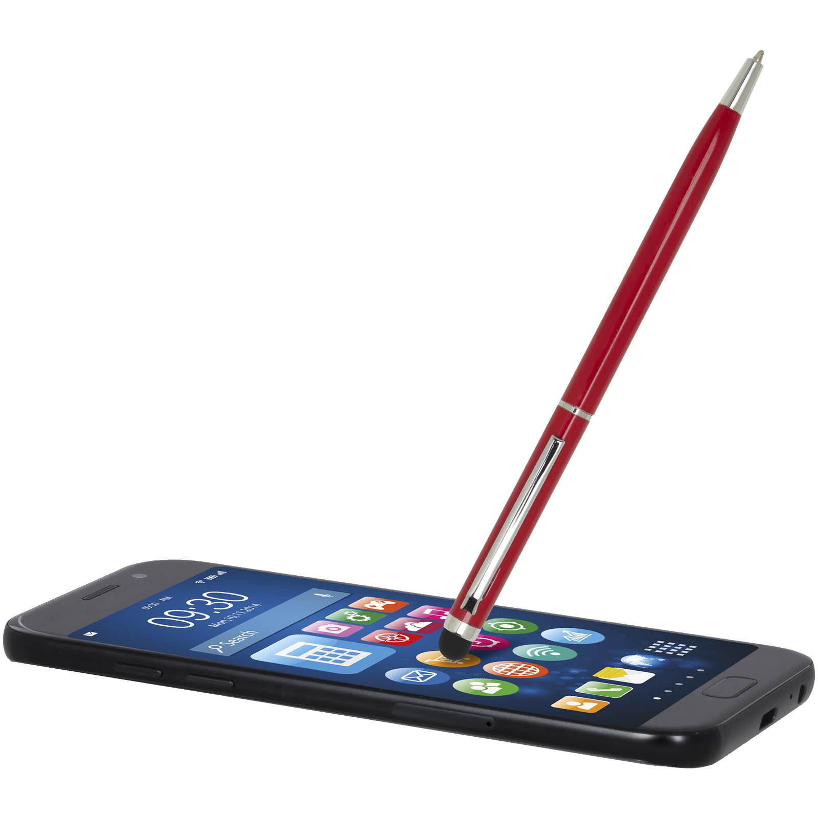Ore Stylus Aluminium Kugelschreiber (blaue Mine) rot