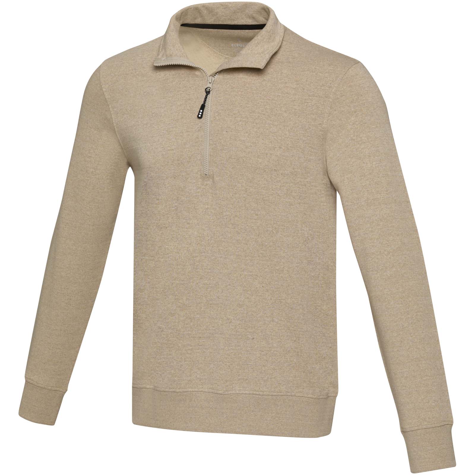 Tin 280 g/m² Aware™ Pullover mit Half-Zip Reißverschluss aus recyceltem Material Unisex oatmeal