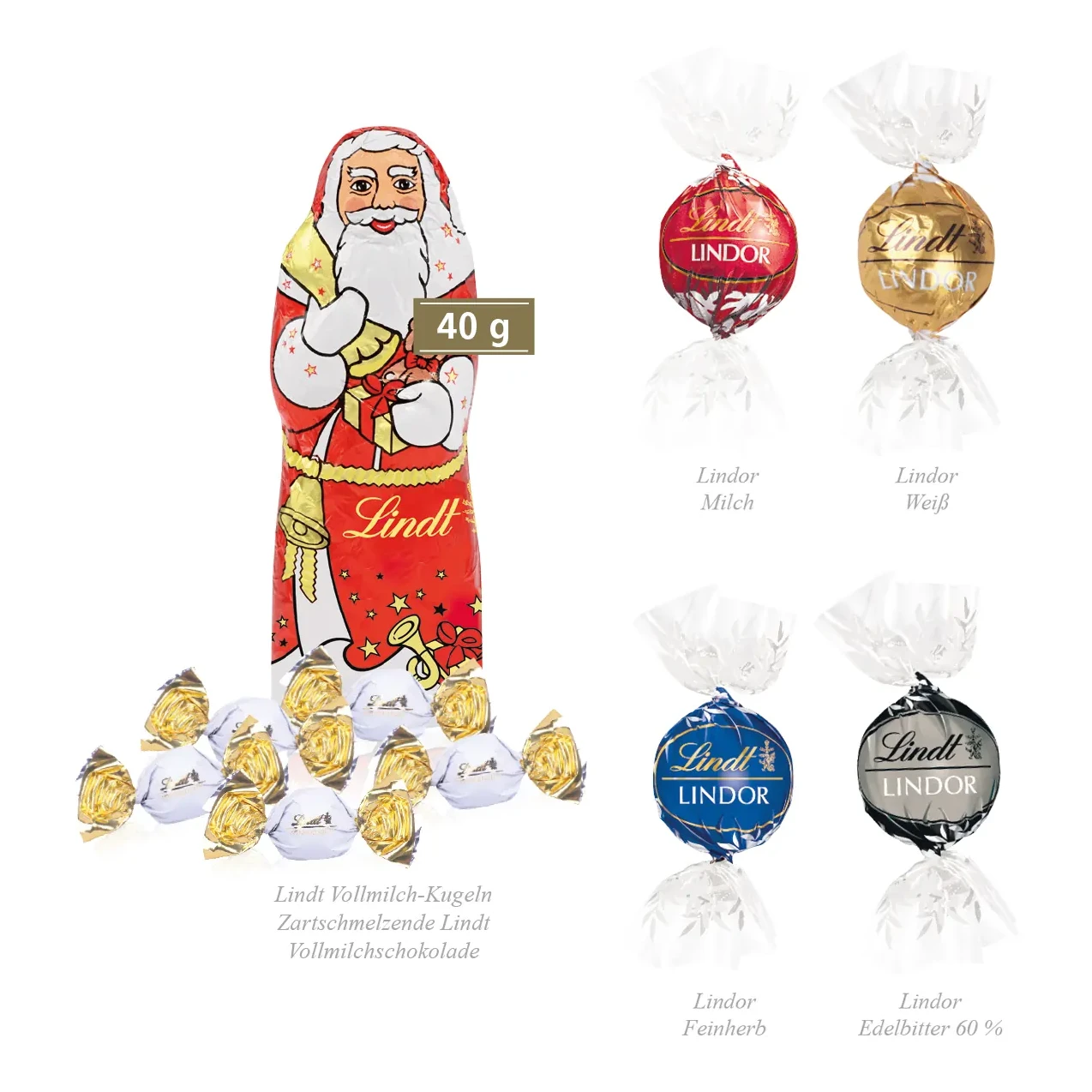 Süße Präsentbox Weihnachten "Maxi"