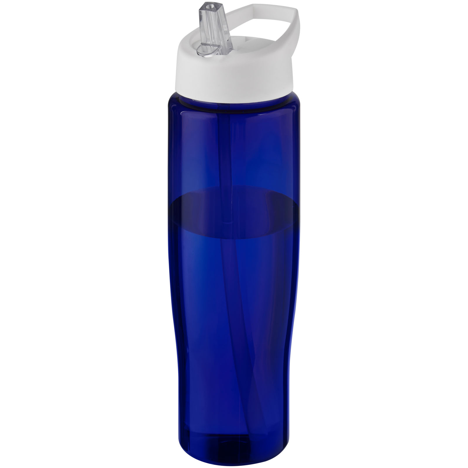 H2O Active® Eco Tempo 700 ml Sportflasche mit Ausgussdeckel weiss, blau